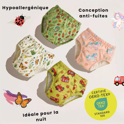 Les culottes d'apprentissage Oeko-Tex®